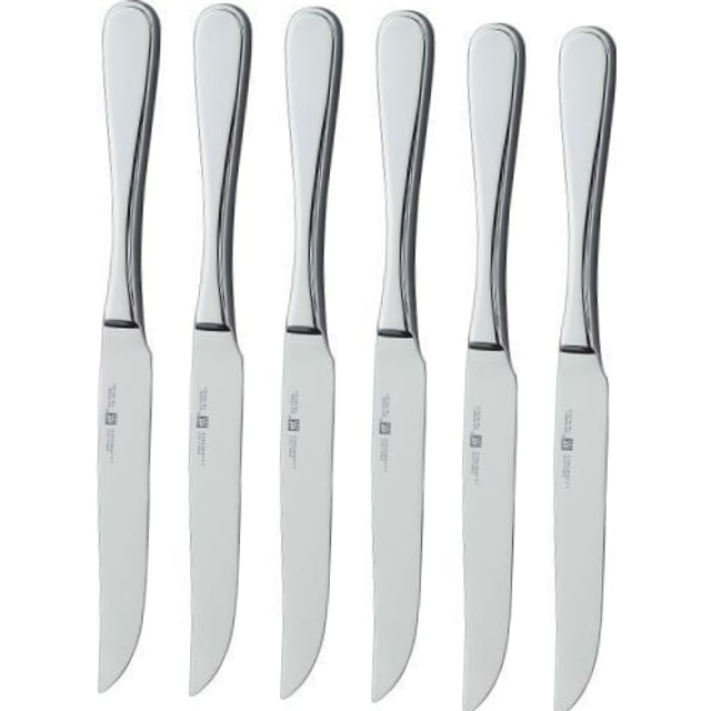 Zwilling - Jessica (polished) Steakbestik sæt - Sølv - 6-dele