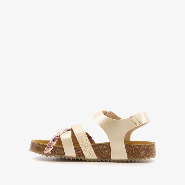 Hush Puppies meisjes bio sandalen goud roze