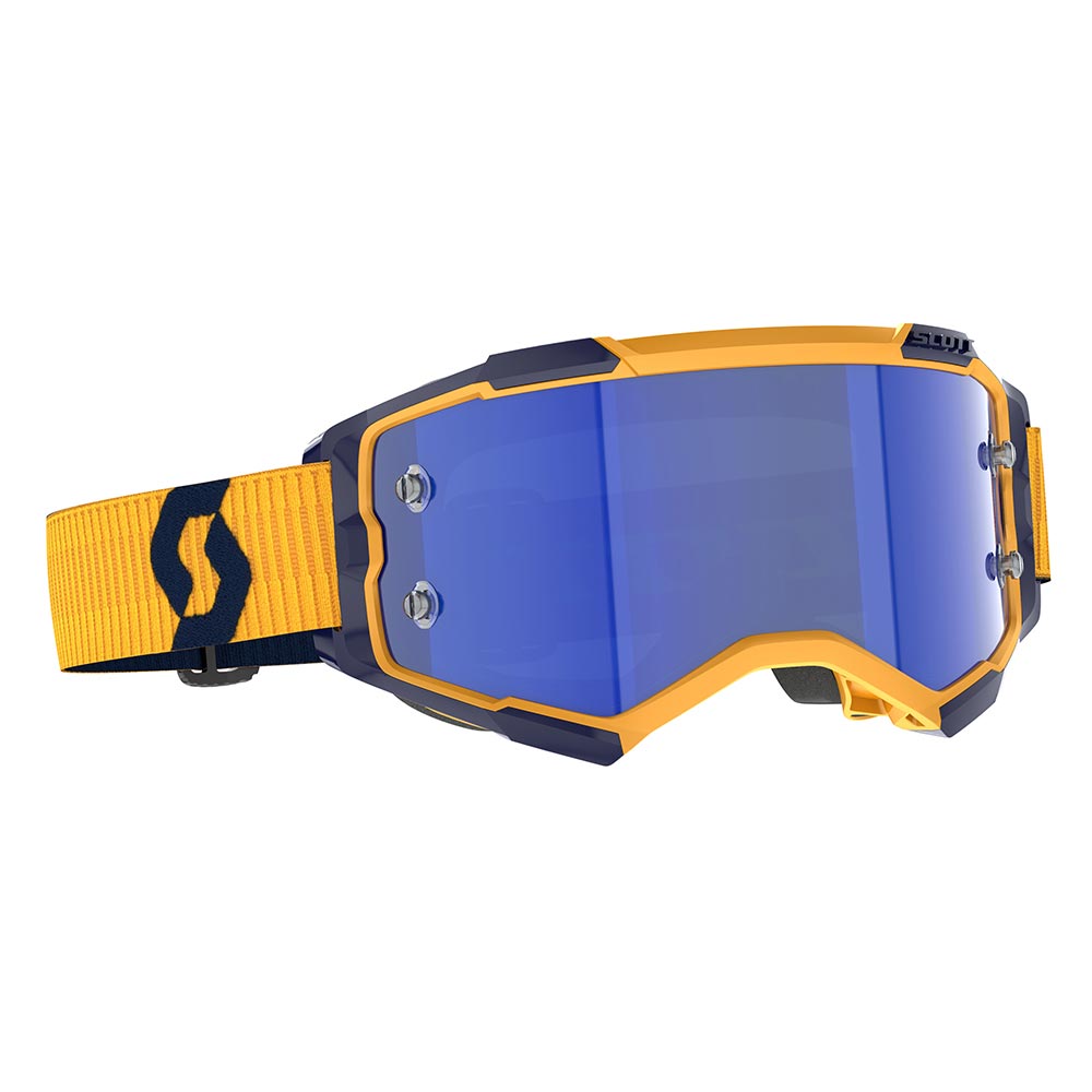 Scott - Masque Fury Jaune / Bleu foncé / Bleu