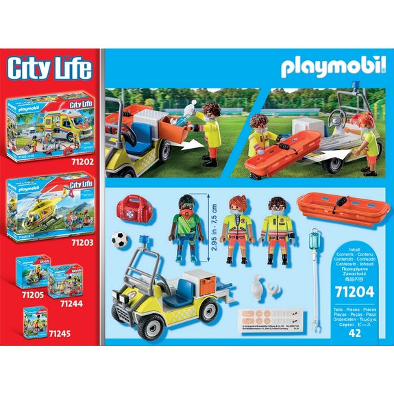 Véhicule de secours Playmobil City Life 71204