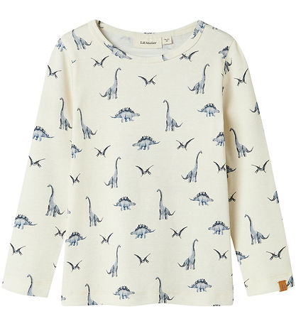 Lill Atelier Bluse - Turteltaube/Dino