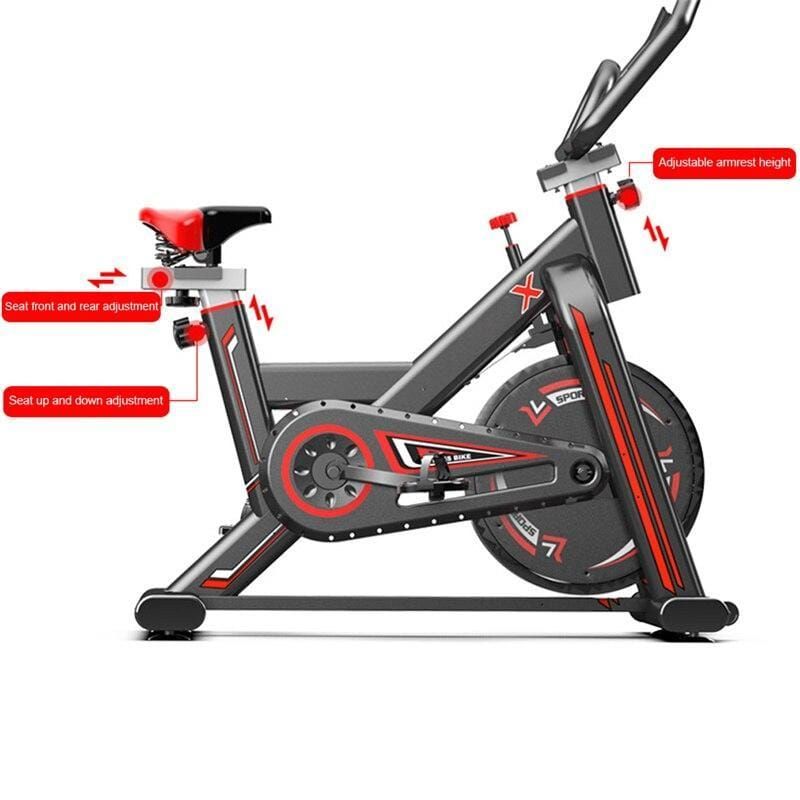 Sport-Knight® Heimtrainer Bike Fahrrad mit LCD-Monitor