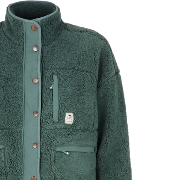 Veste polaire PROTEST PRTLUX OUTDOOR FULLZIPTOP W EVERGREEN