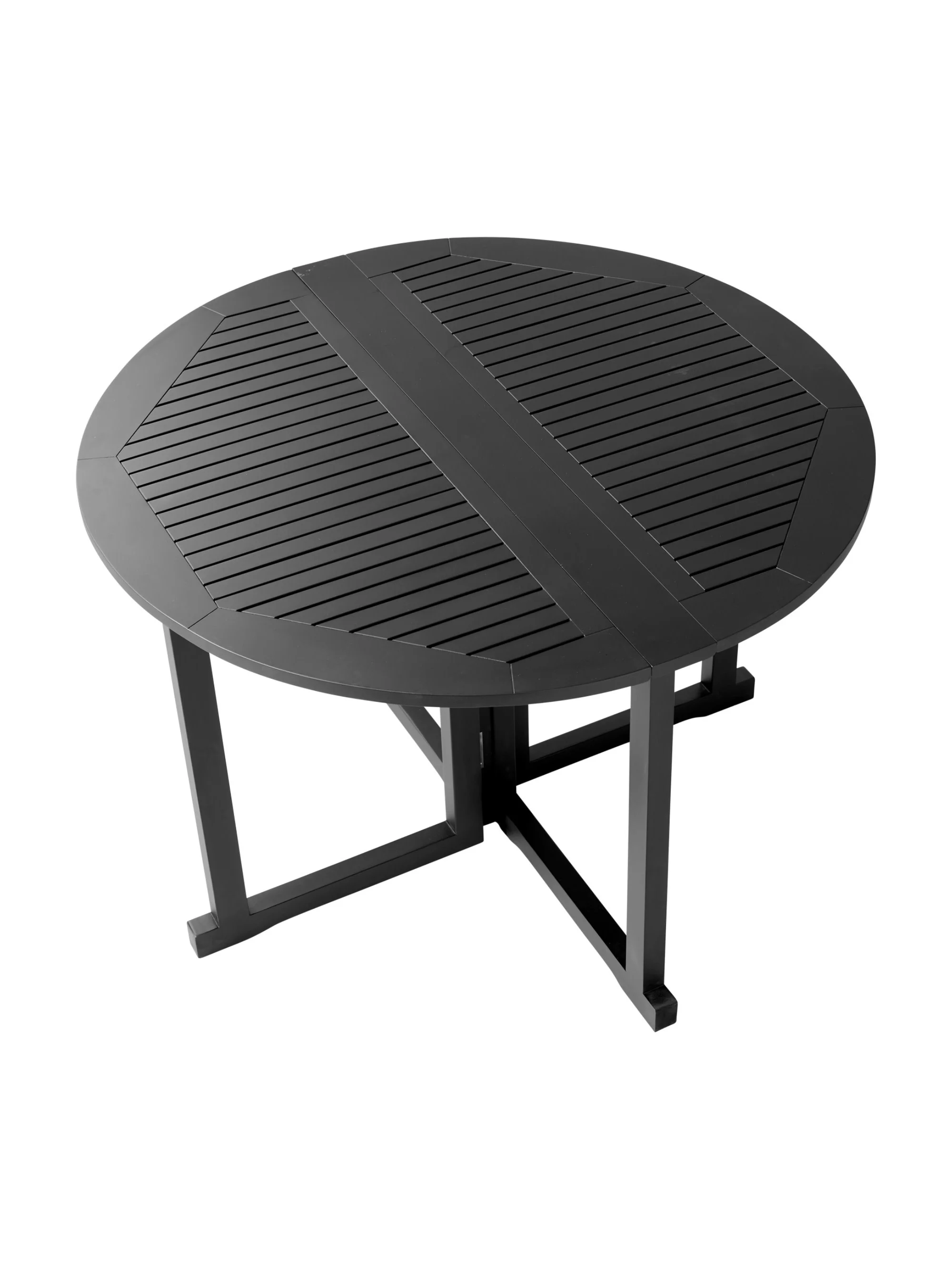 Ronde opvouwbare tuintafel Butterfly, Ø 110 cm
