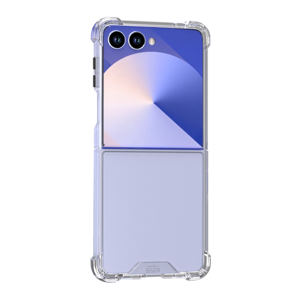 Samsung Galaxy Z Flip7 Glacier Case Hybrid Schutzhülle (EGCA00959) - Transparent