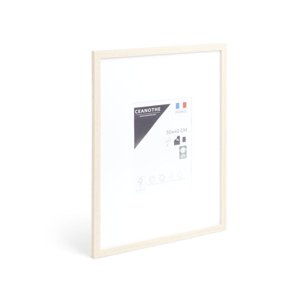 Cadre Wild pour photo 30x40cm bois clair 32,5x1,8x42,5cm