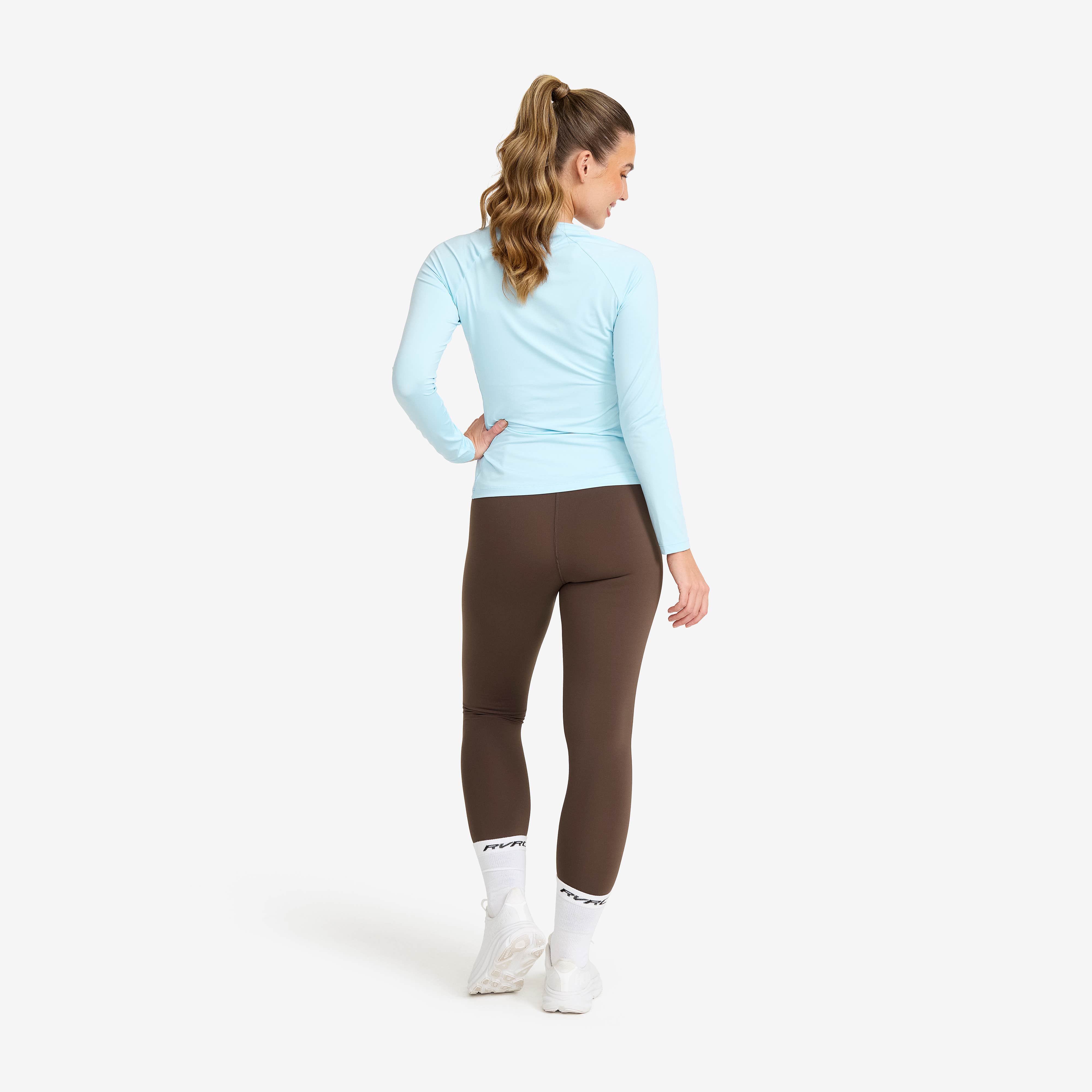 Stride Active Long-sleeved T-shirt Dame Cool Blue