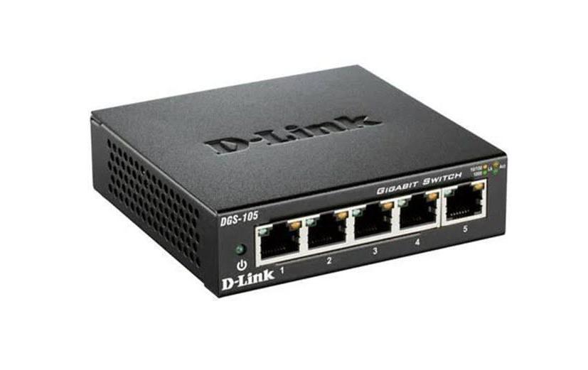 Switch DGS-105/E 5 Port5-Port-Gigabit-Switch