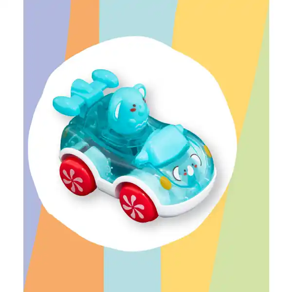 Mini Auto Rückzieher blau