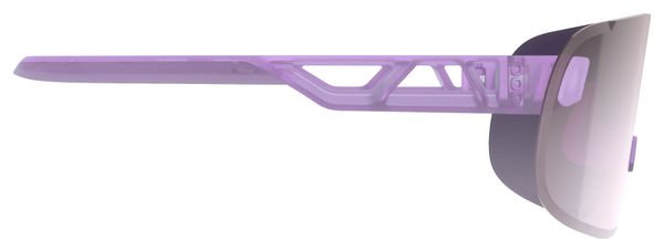 Lunettes Poc Elicit Purple Quartz Translucent Violet Silver Mirror