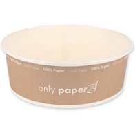 Bol à salade en papier Only Paper, rond