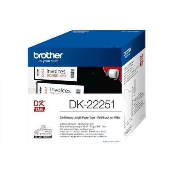 Uavbrutt Varme Hullbånd Brother DK-22251