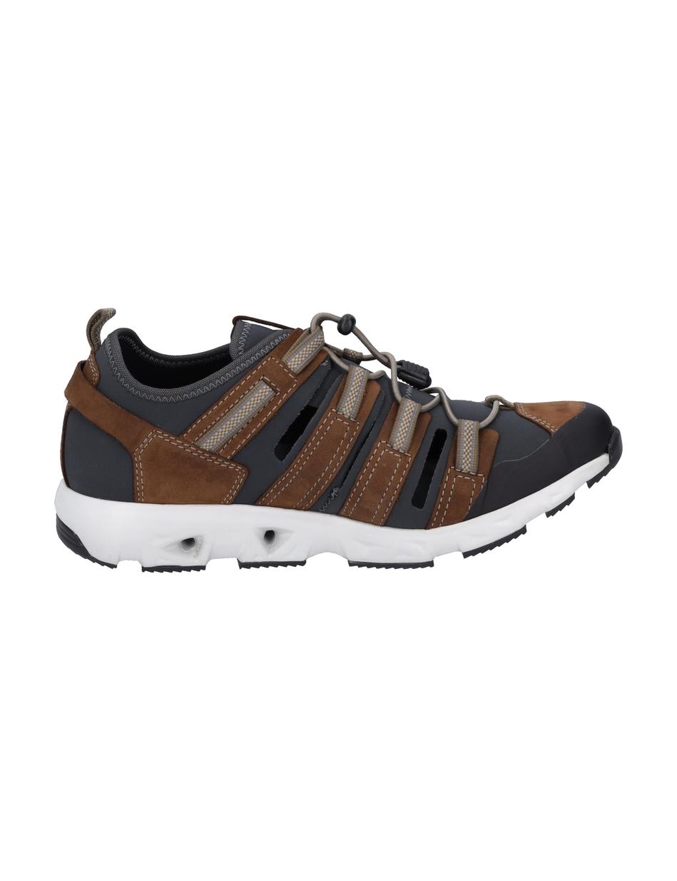 Halbschuh Noah 06, braun-kombi