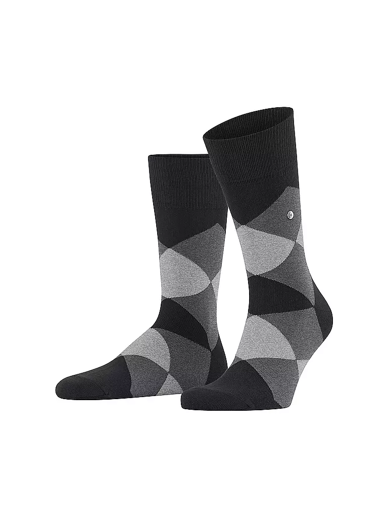 BURLINGTON Herren Socken CLYDE 40-46 black schwarz