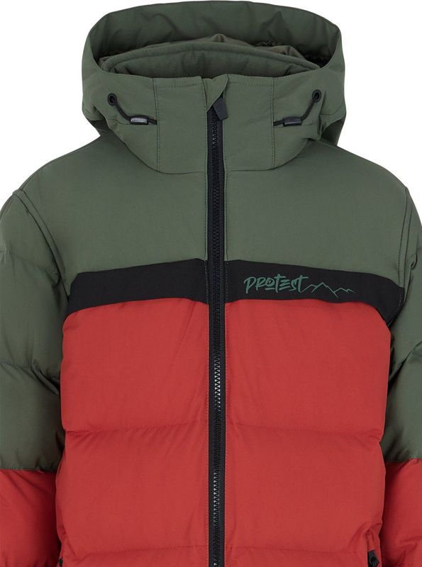 Protest - PRTMACK JR - Winterjas - Barn Red - Waterafstotende Afwerking - Skijas