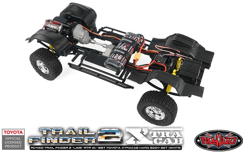 Scale Crawler Trail Finder 2 LWB Toyota XtraCab RTR 1:10<br>Scale Pick-Up mit lizenzierter 1987 Toyota XtraCab hardbody Karosserie