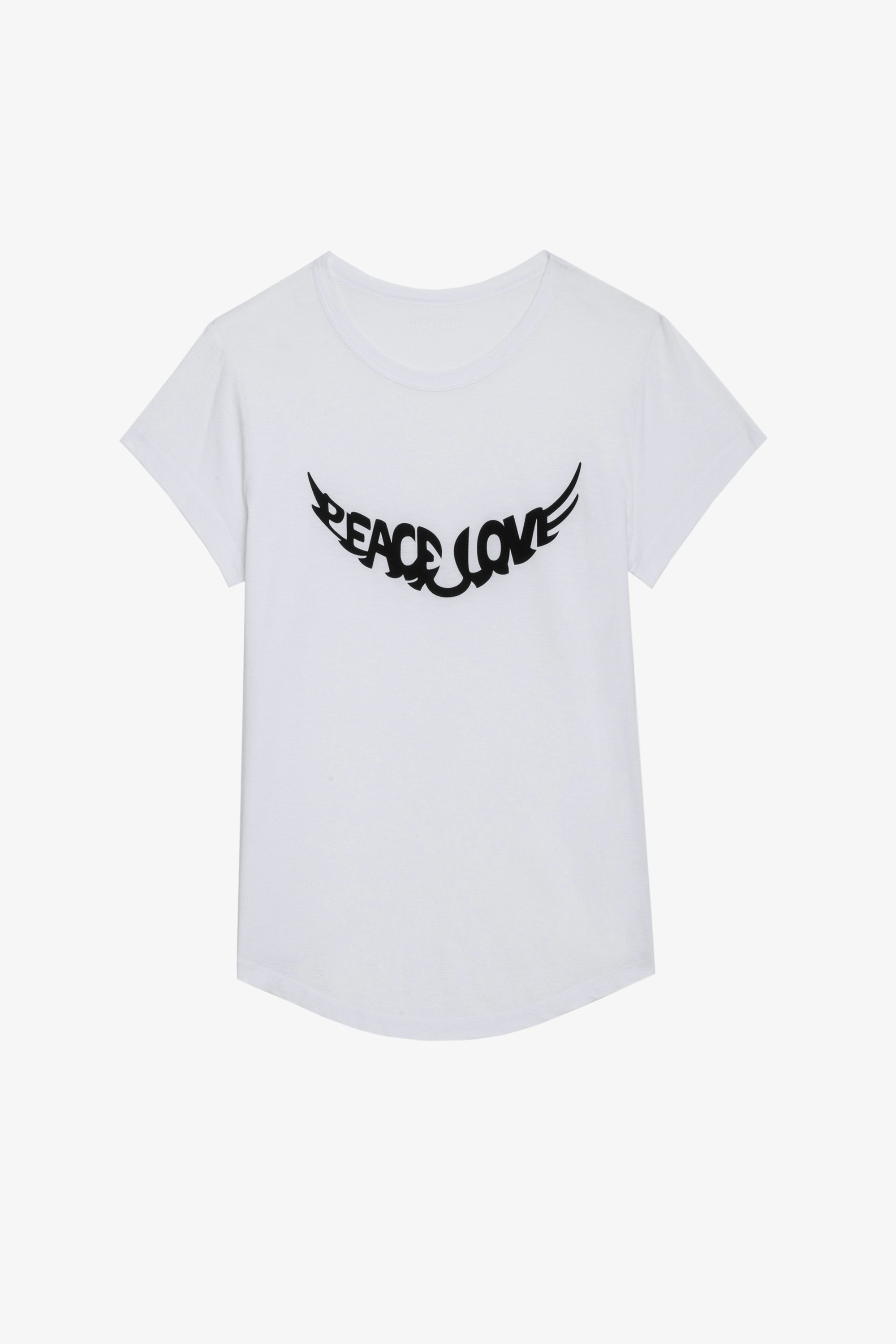 T-shirt Woop Peace & Love Wings