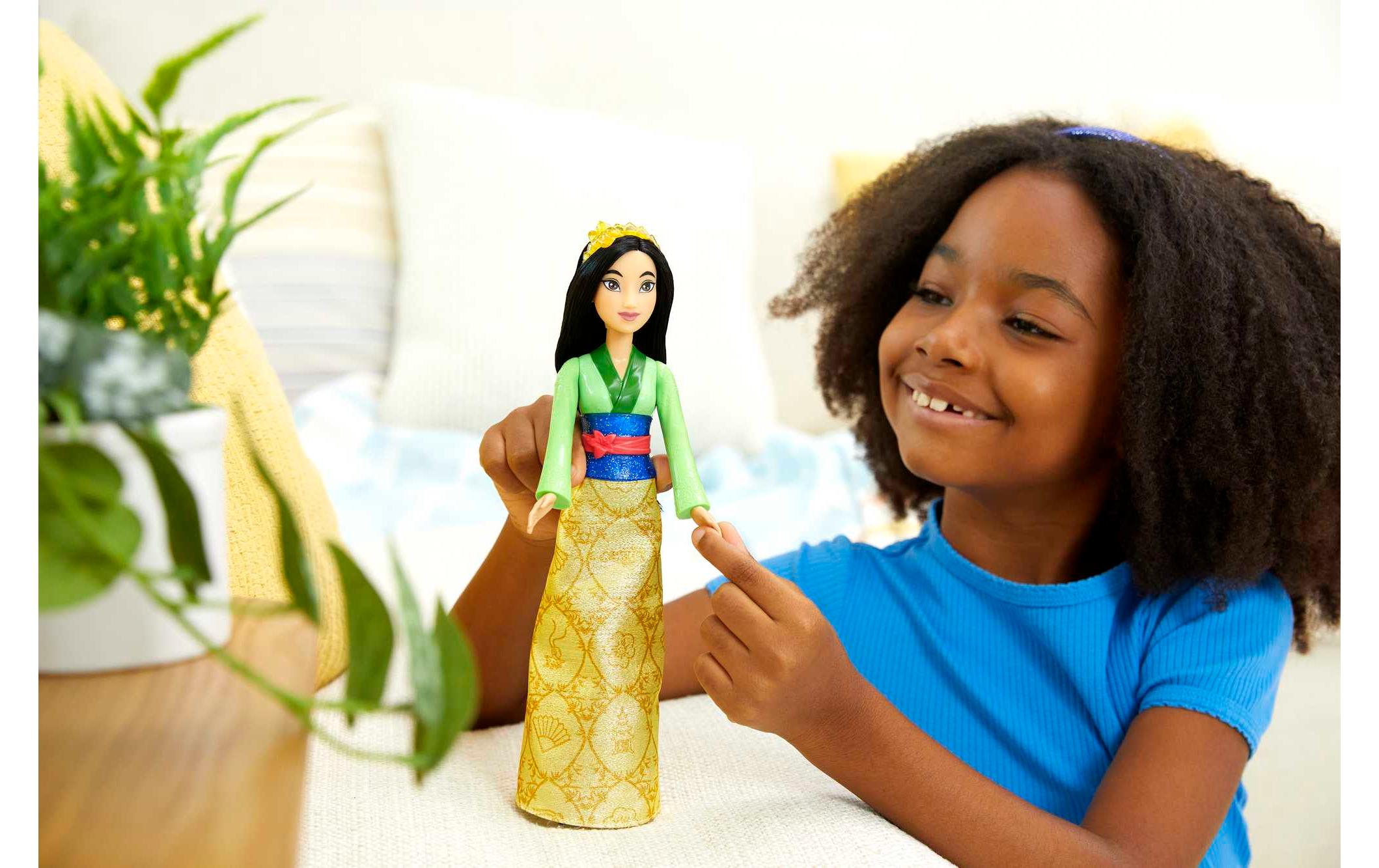 Puppe Disney Prinzessin MulanMulan-Modepuppe mit Accessoires