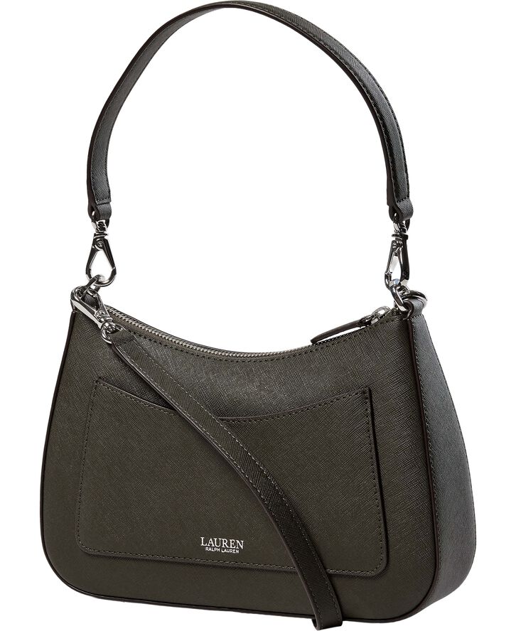 Lauren Ralph Lauren CROSSHATCH LEATHER-DANNI 26-SBA-MED Dark olive