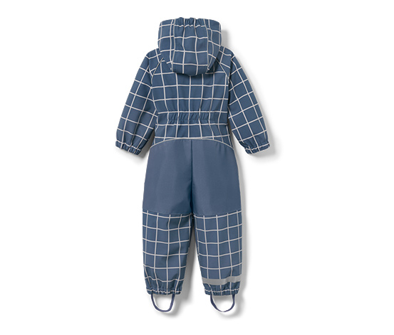 Kleinkind-Softshell-Einteiler, kariert