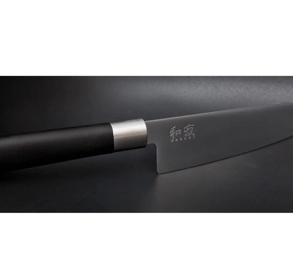 Couteau chef 15 cm Wasabi Black Kai