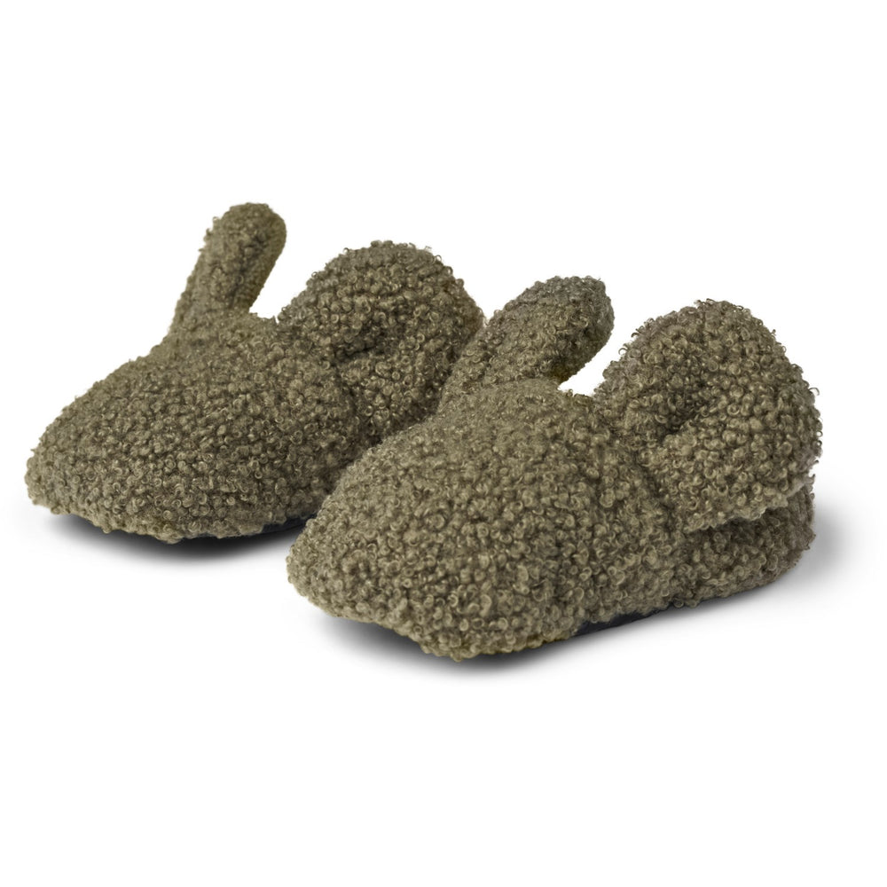 Køb MarMar Bonded Teddy Olive Leaf Abal Fleece Futter