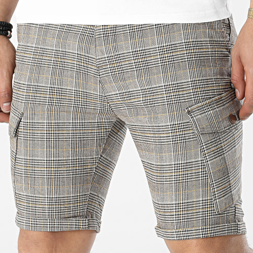 Short A Carreaux H60032 Marron