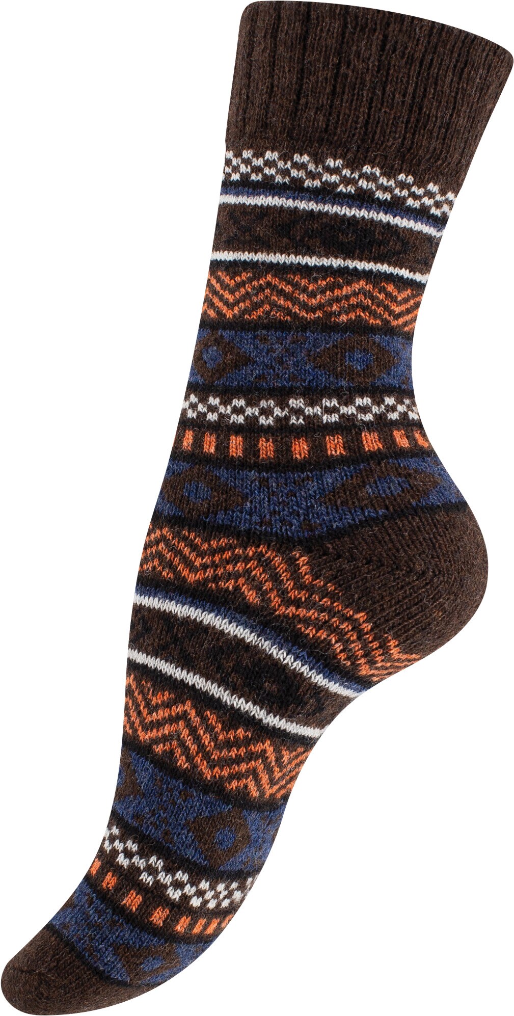 Vincent Creation® 3 Paar Bunte Norwegersocken Hygge Socken