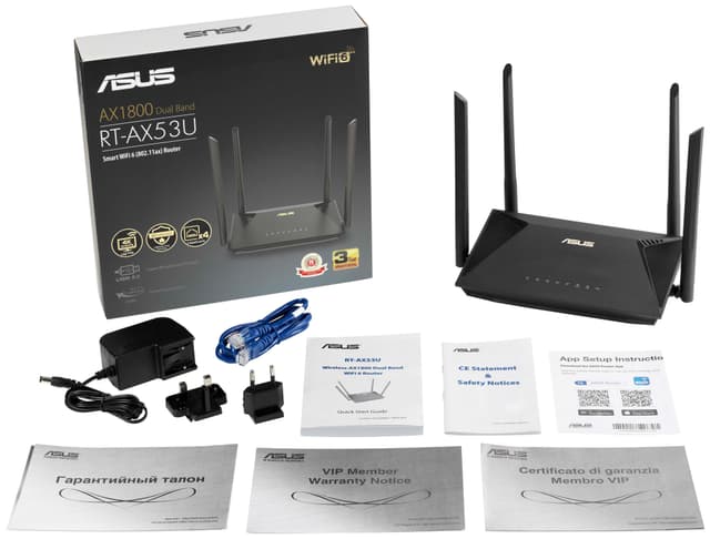 ASUS RT-AX1800U WiFi 6 router