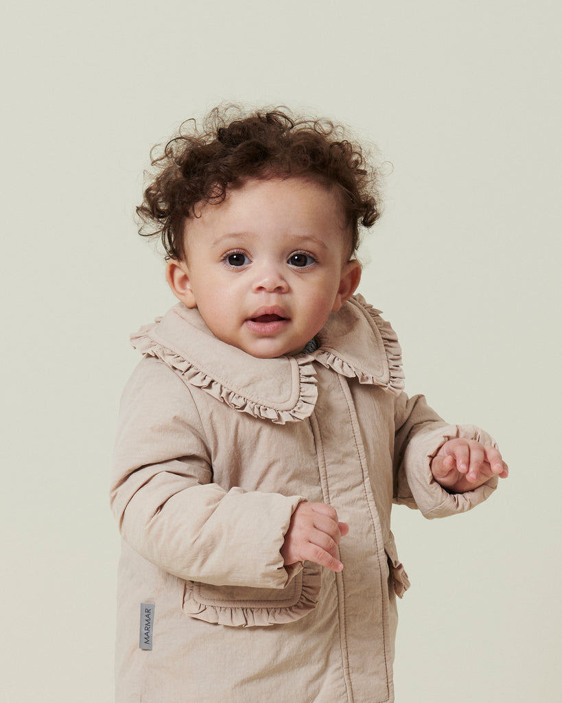 Octavia Jacket, Termo Ridé Jakke - Cream Taupe