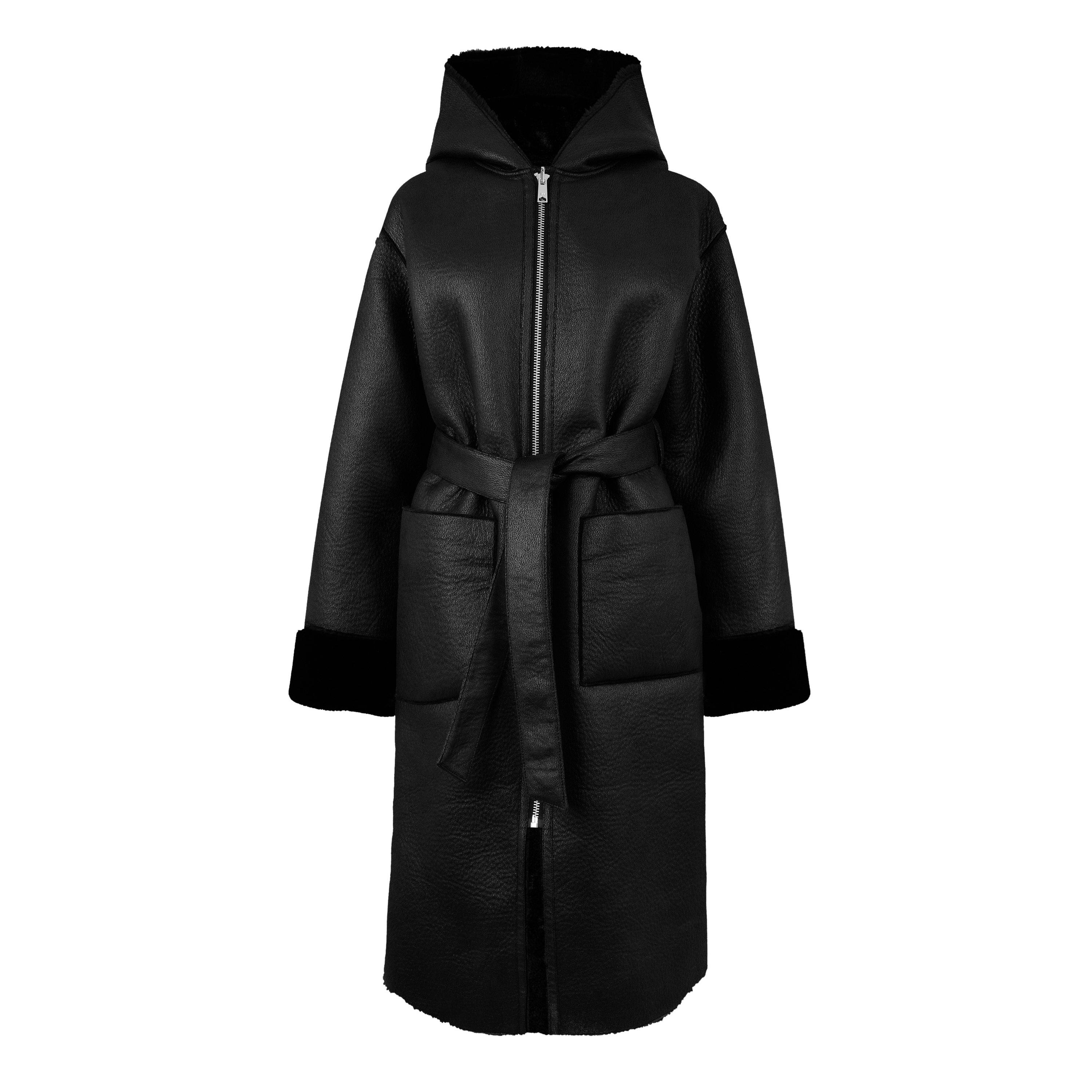 Jack Wills JW Long Shearling Jacket