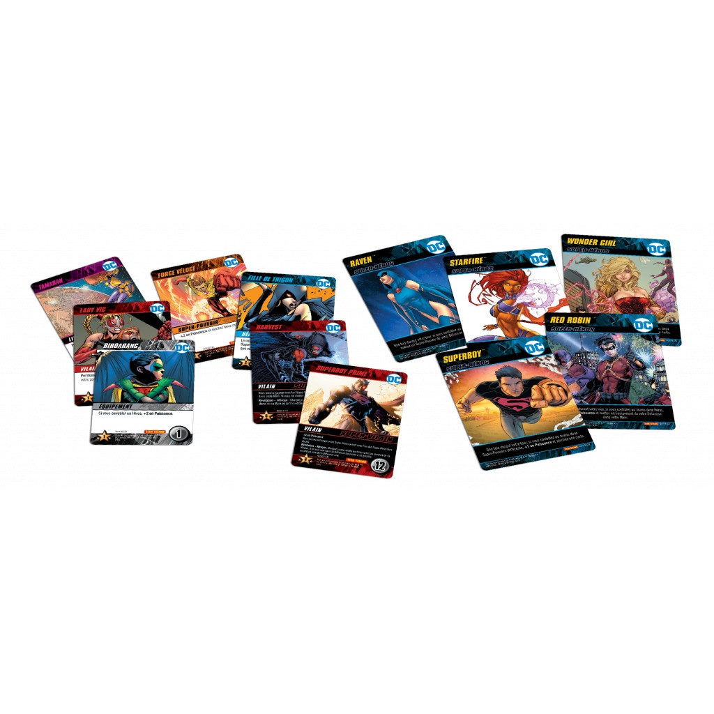 DC Comics Jeu de Deck-Building : Teen Titans