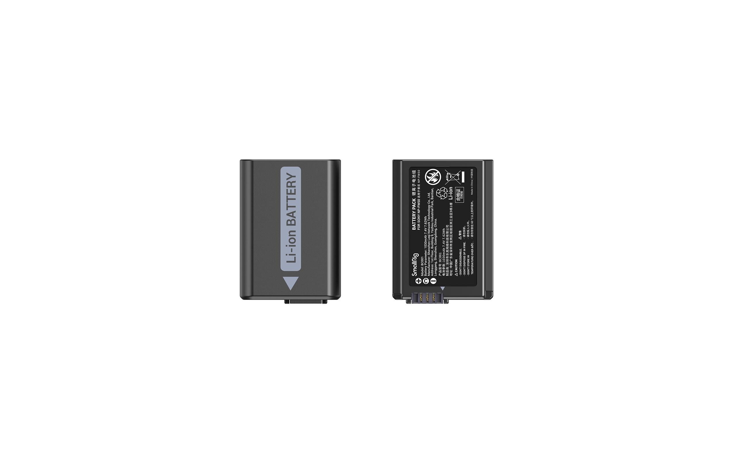 Digitalkamera-Akku NP-FW50 Akku und Charger KitAkku und Charger Kit NP-FW50 für Sony Kameras