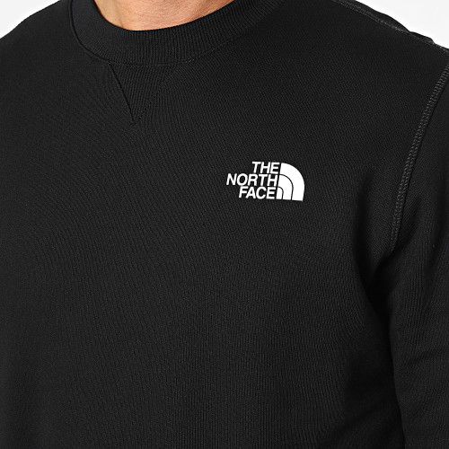 Sweat Crewneck Simple Dome A7X1I Noir