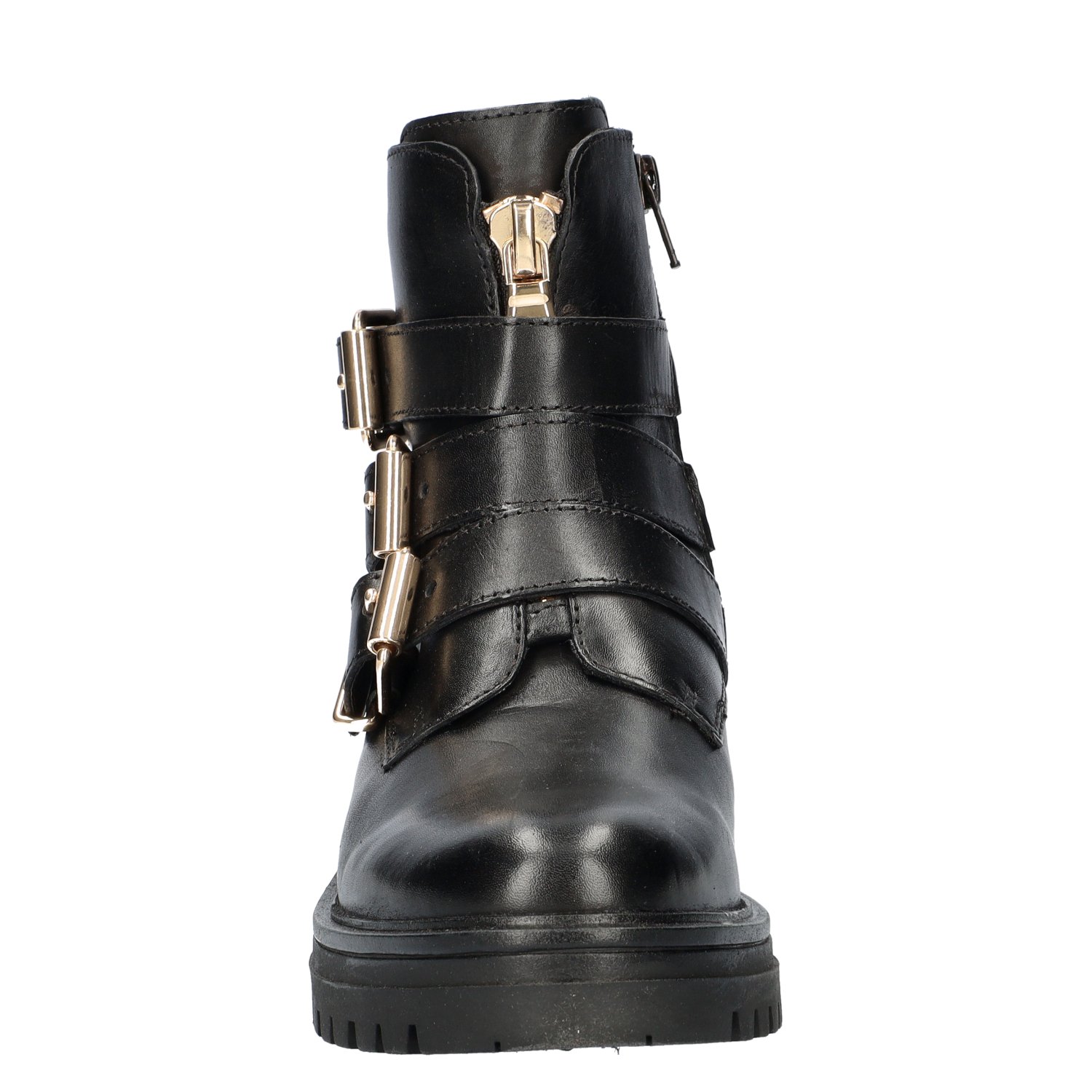 Monk dames bikerboot Nelson Zwart