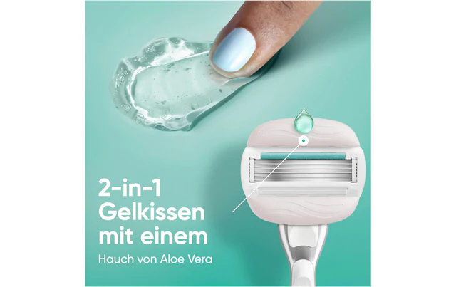 Gillette Venus Nassrasierer »Pro ComfortGlide Sensitive 3er + Handstück«