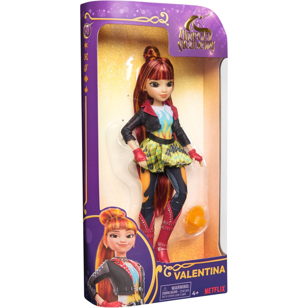 Køb Unicorn Academy Fashion Dukke 24 Cm Valentina