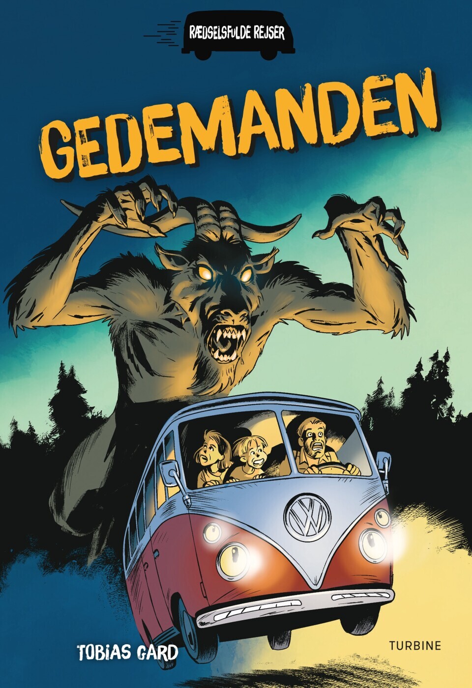 Rædselsfulde Rejser - Gedemanden - Tobias Gard - Bog