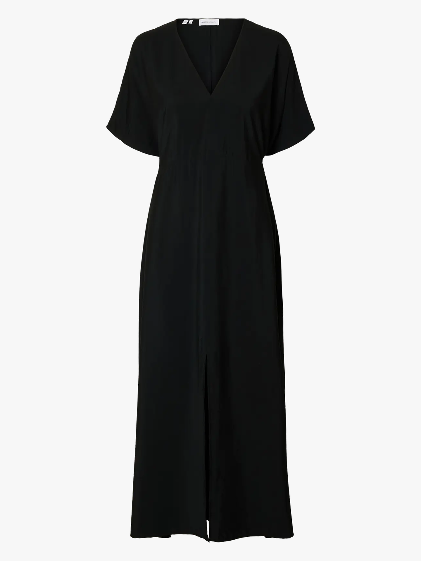 Lina Short Sleeve Ankle Wrap Dress
