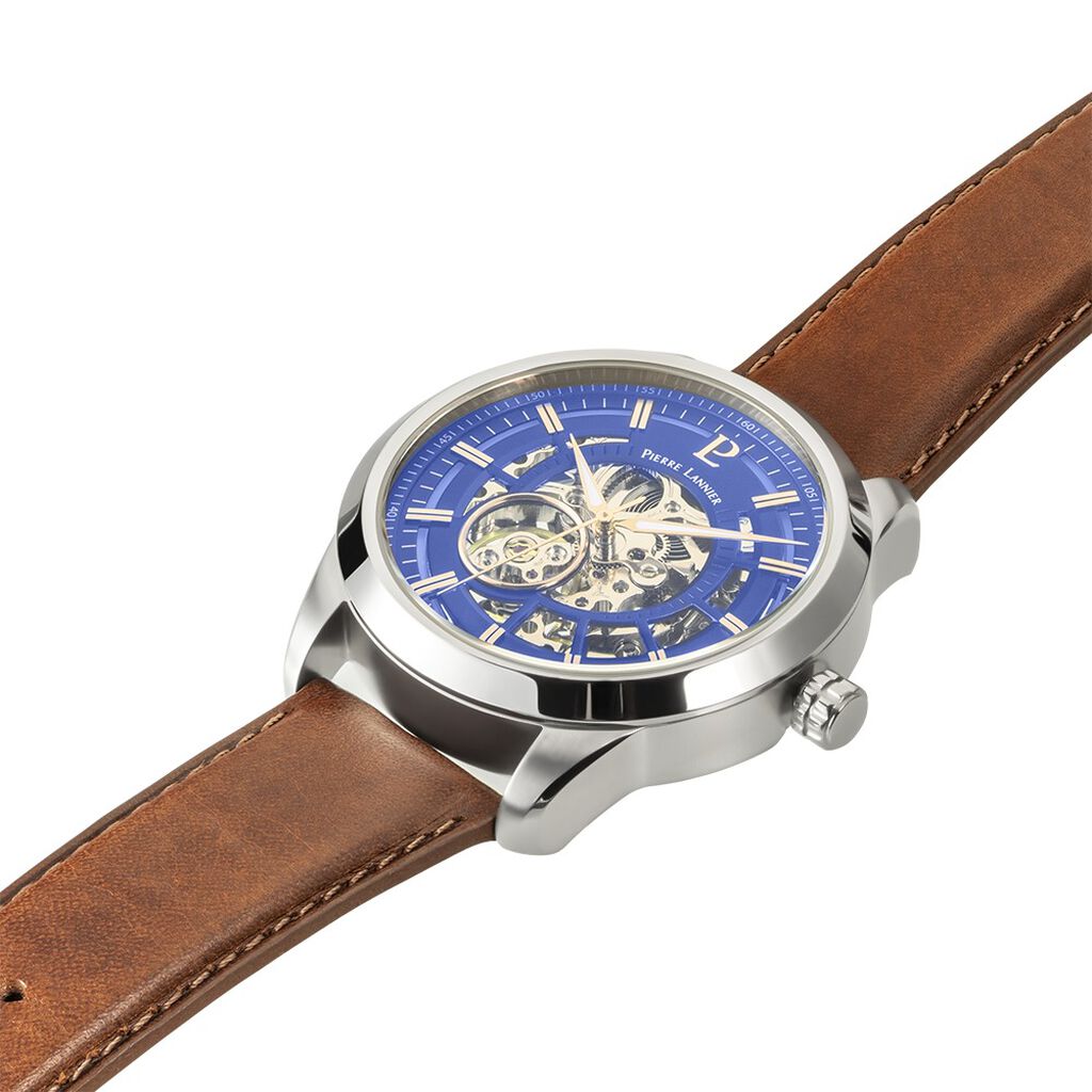 Montre Lannier Collection Automatic Acier Argenté