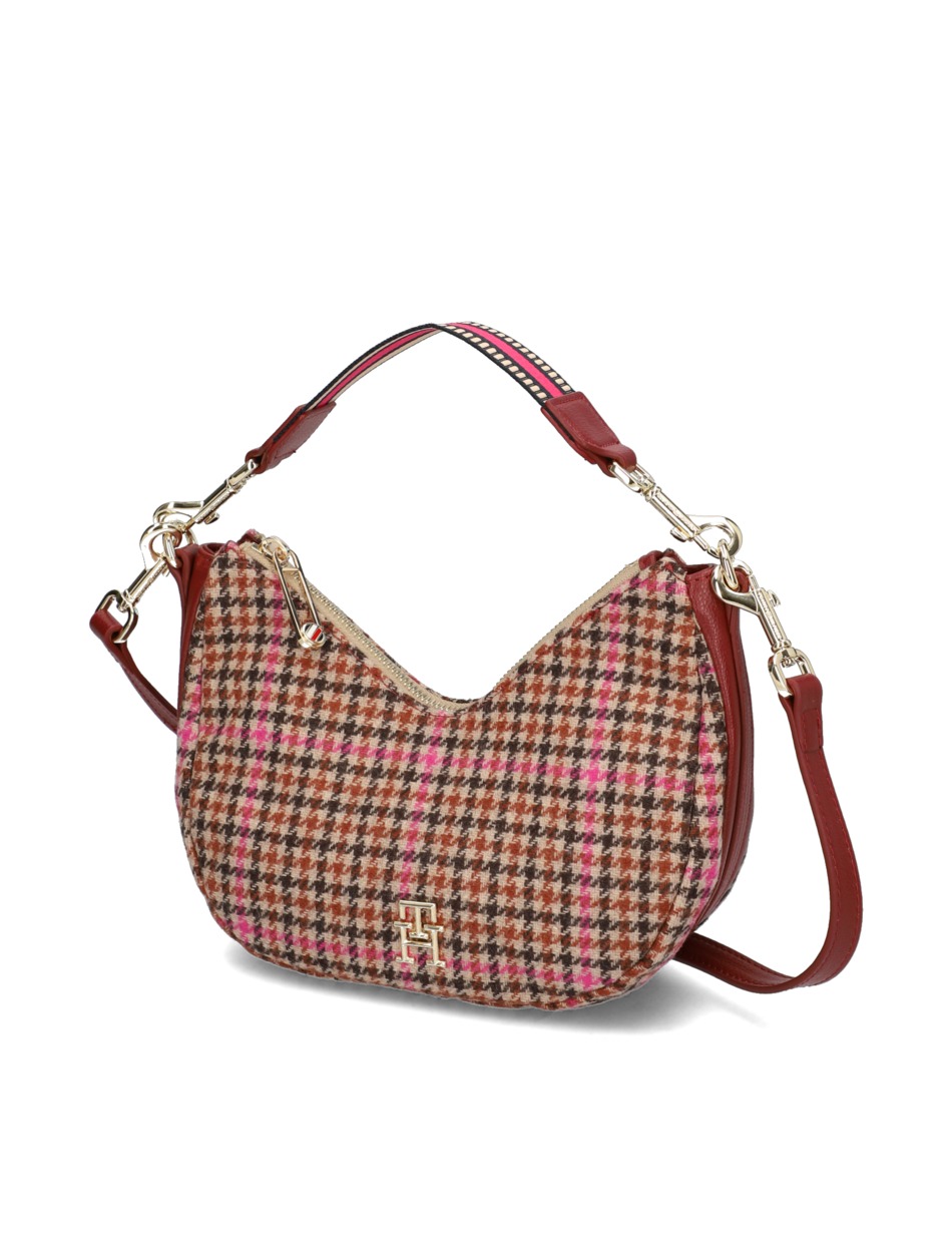TOMMY LIFE SHOULDER BAG CHECK