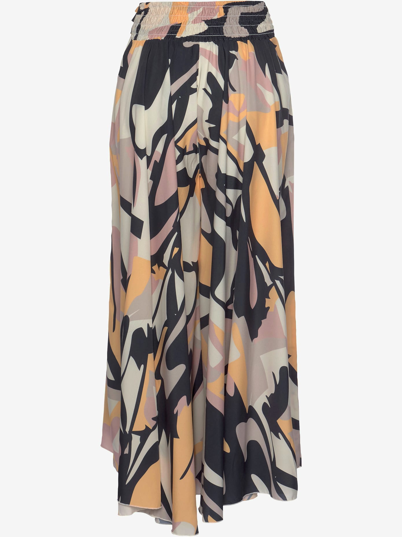 Jupe-culotte jambes extra-larges, style jupe