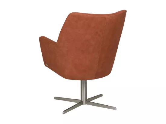 Chaise - marron cuir - JELIA