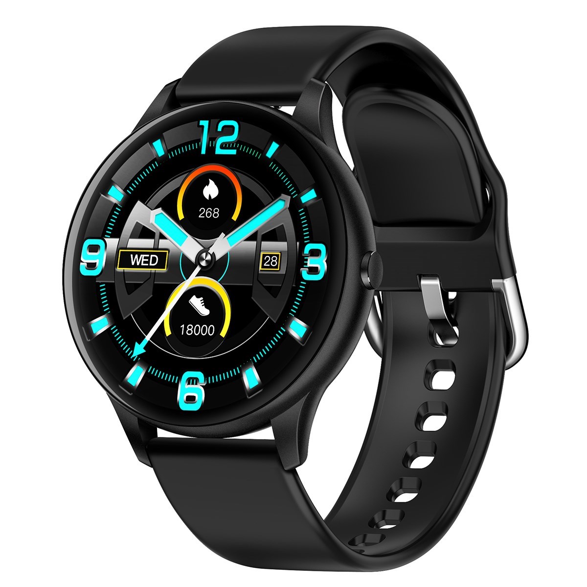 Montre connectée multi fonctions bracelet silicone SMARTY ESSENTIAL