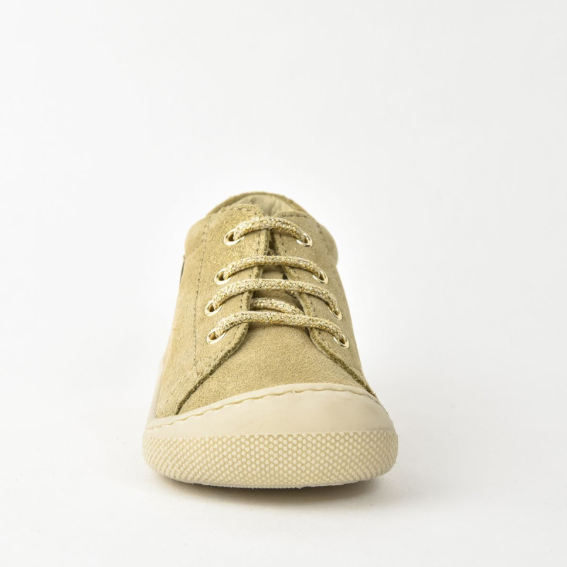Naturino Naturino Barefoot Amur Suede Glitter Platinium