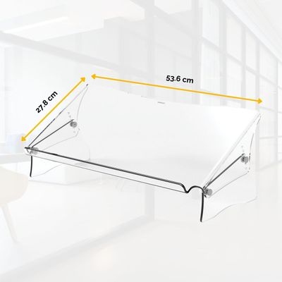 Fellowes Clarity - Porte-documents transparent - format A3 et A4 - réglable en hauteur - jusqu'à 6kg