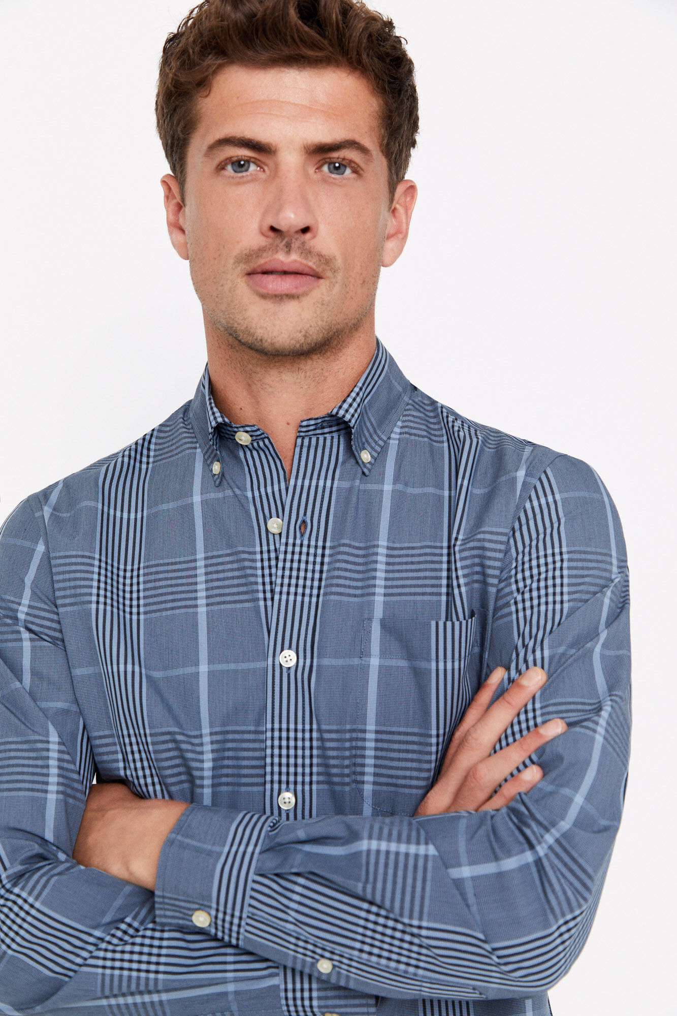 Camisa xadrez Coolmax