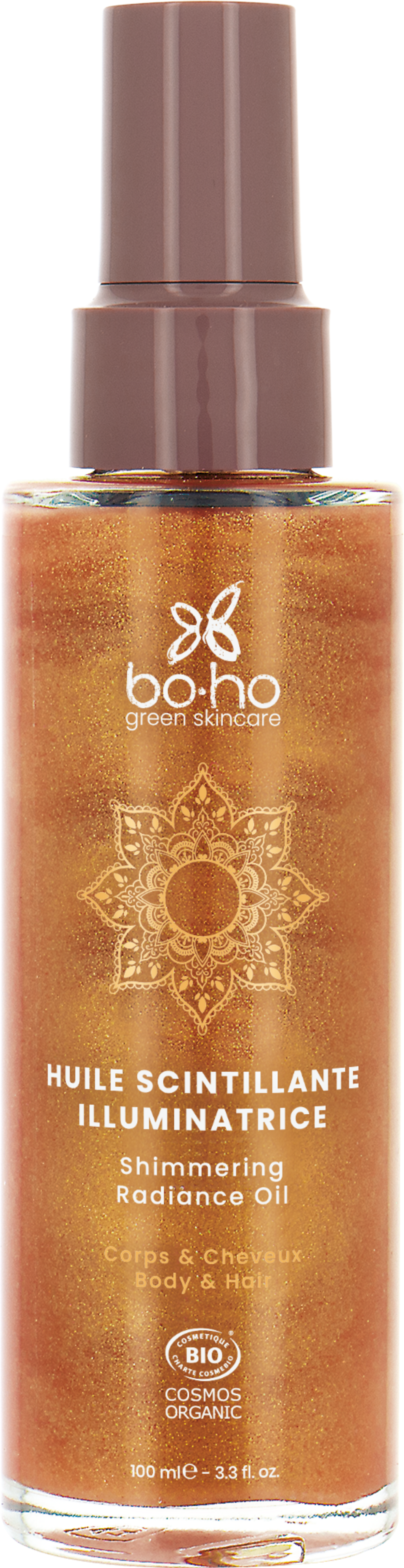 boho  Schimmerndes Körperöl, 01 Gold (100 ml)