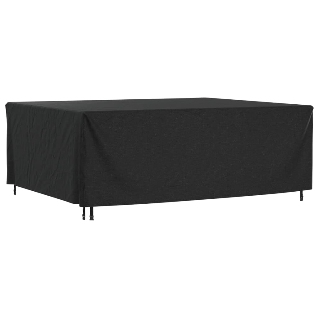 Housse de salon de jardin noir 250x210x90 cm imperméable 420d