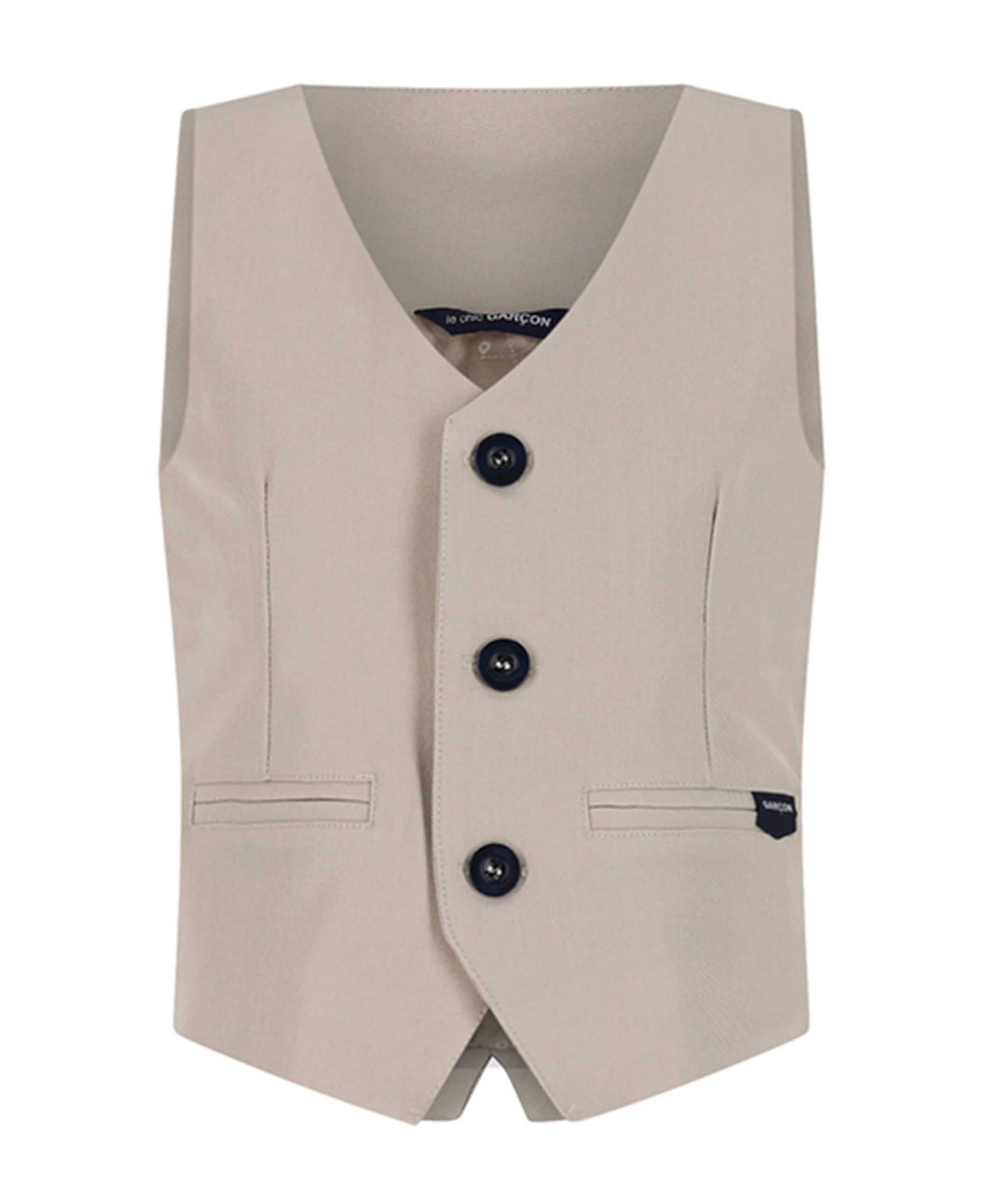 Le Chic Garçon Jongens gilet beige